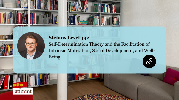 Stefans Lesetipp Self-Determination-Theory